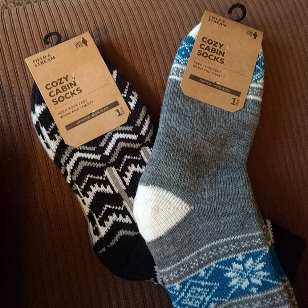 Pack of 2 cabin socks